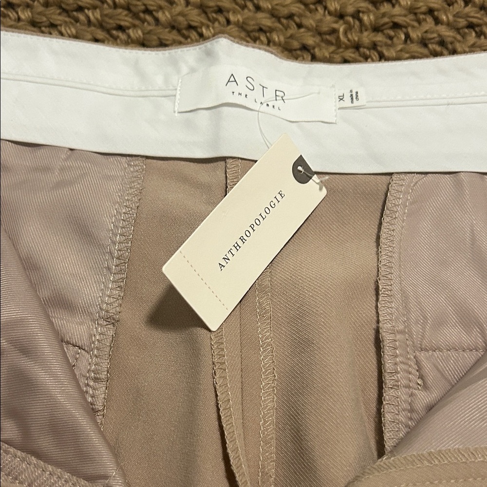 Astr Women's Tan Trousers
